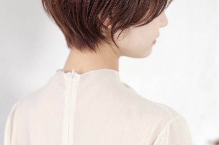 大人ショートボブ×ナチュラルボブ×丸みショートボブ  20代30代40代 s01