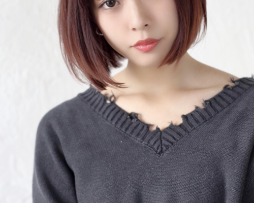 大人かわいい×ナチュラルボブ:フレンチボブ:20代30代40代　プレミアムケアカラ