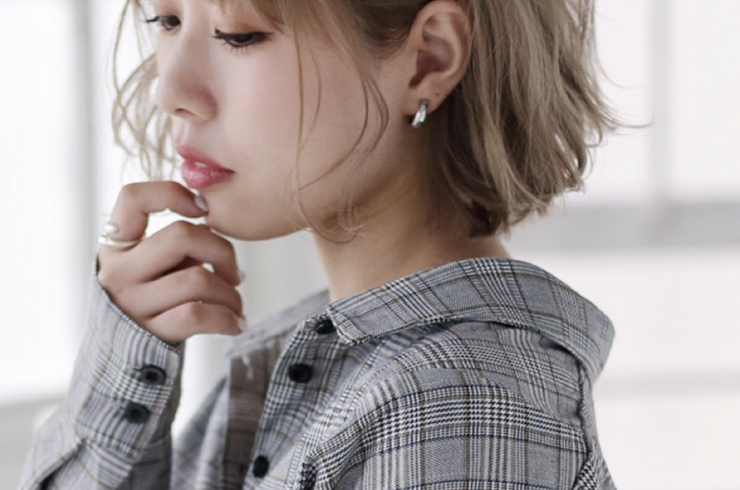 デジタルパーマ ナチュラル ふわふわボブ 大人かわいい　ショートボ