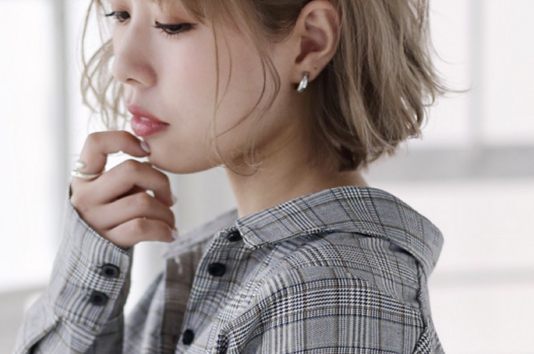 デジタルパーマ ナチュラル ふわふわボブ 大人かわいい　ショートボ