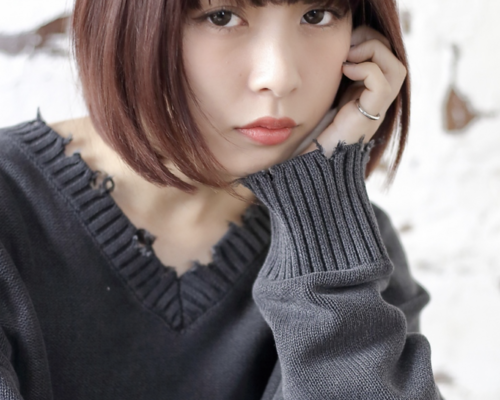 大人かわいい×ナチュラルボブ:フレンチボブ:20代30代40代　プレミアムケア