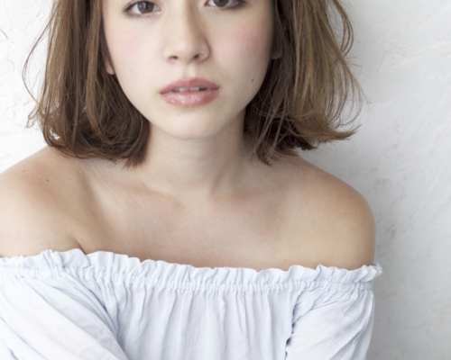 ボブ 20代30代40代５０代ひし形Cカーブカットくびれボブ３