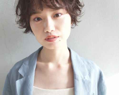 ナチュラル ふわふわボブ 大人かわいい　ショートボブa