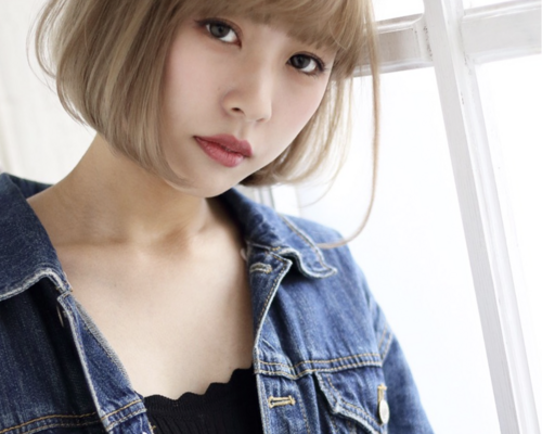 大人かわいい×ナチュラルボブ:フレンチボブ 20代30代40代　プレミアムケアカラー