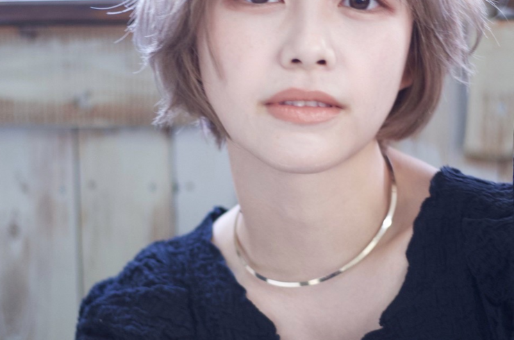 小顔フェザーバング 大人かわいい ウルフボブ 20代30代40代