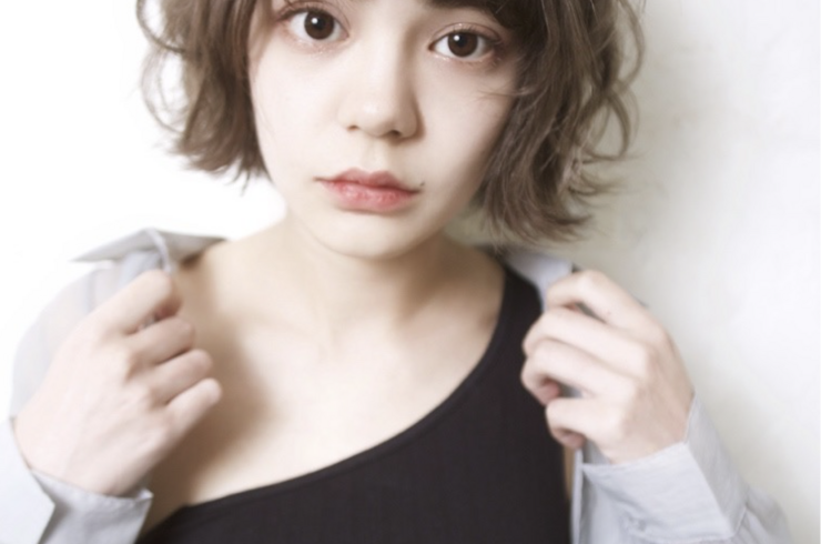 小顔ナチュラルボブ 大人ショートボブ×ウェーブ 20代30代40代50